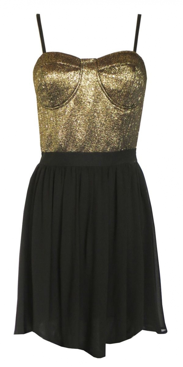 vestido corpiño plata